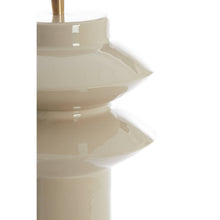 Carica l'immagine nel visualizzatore di Gallery, Orlando Store™ - Base Lampada Petch Grigio Chiaro Lucido Ø22x40 cm
