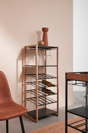 Orlando Store™ - Mobile Porta Bottiglie Isaac 50X122H
