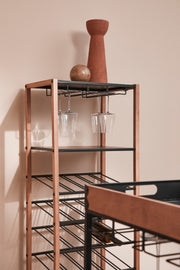 Orlando Store™ - Mobile Porta Bottiglie Isaac 50X122H