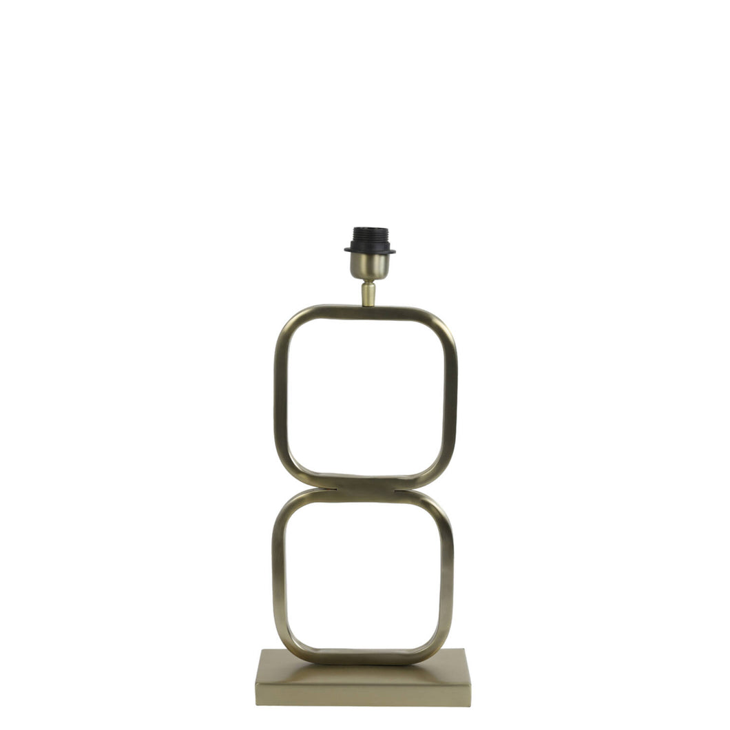 Orlando Store™ - Base Lampada 23x11,5x46 cm LUTIKA Oro Chiaro