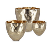 Orlando Store™ - SET 3 Porta Vaso Brighty Svasato Oro