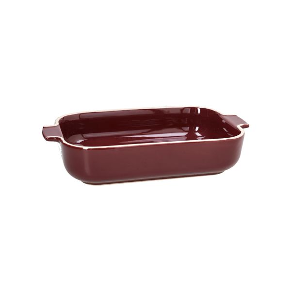 Orlando Store™ - Pirofila Rettangolare 36 x 23 cm Syrah Stoneware Rosso