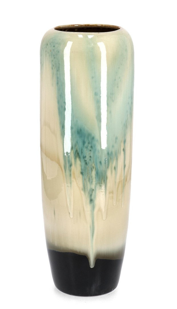 Orlando Store™ - Porta Vaso Coira Svasato Bianco Azzurro H60