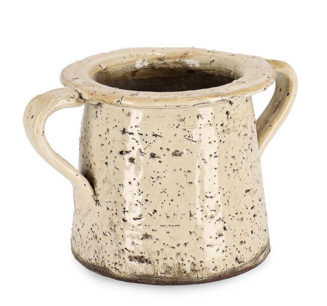 Orlando Store™ - Porta Vaso Daruma Terracotta Beige H15,5