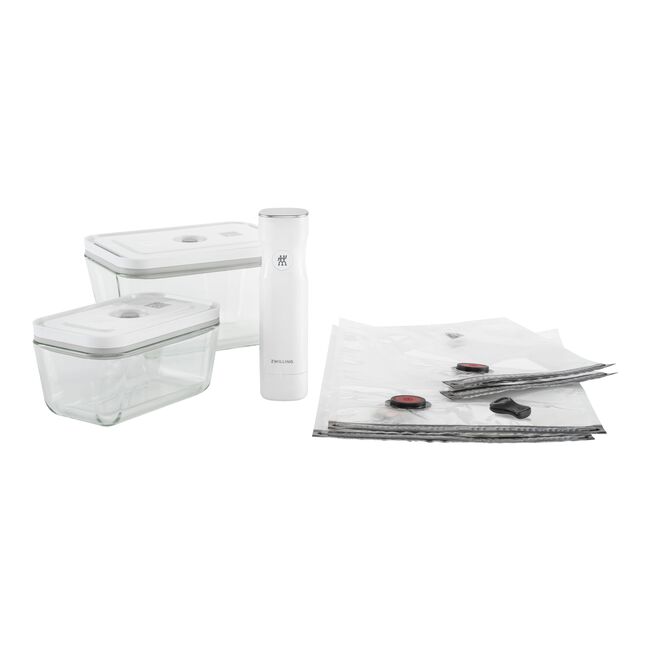 Orlando Store™ - SET 7 Starter Sottovuoto Vetro M/L Bianco
