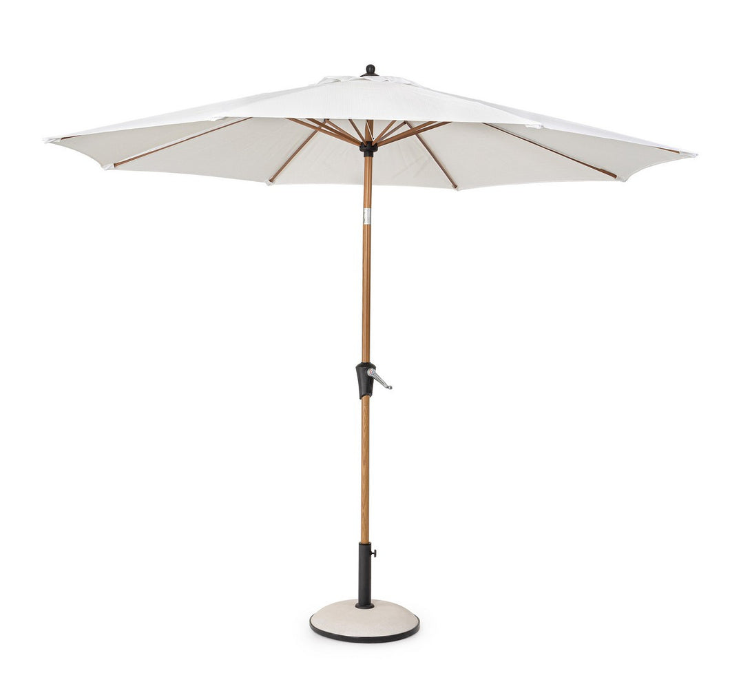 Orlando Store™ - Ombrellone Palinuro Naturale Bianco 3M