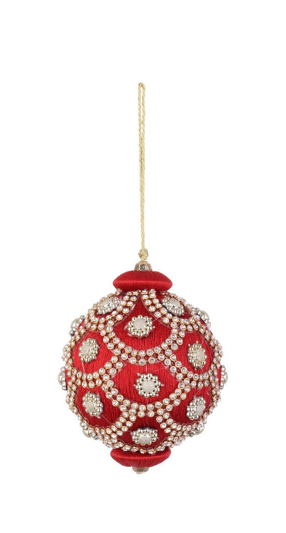 Orlando Store™ - Sfera Crystal Rosso D80