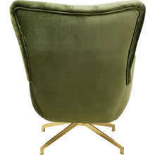 Load image into Gallery viewer, Orlando Store™ - Beautiful Green Velvet Swivel Armchair
