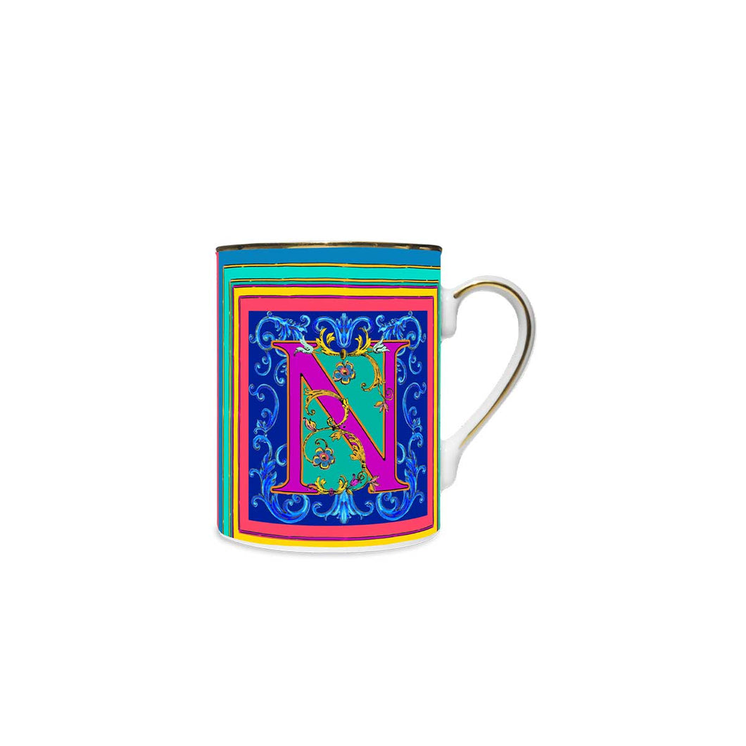 Orlando Store™ - Mug in porcellana Ortigia '' N ''