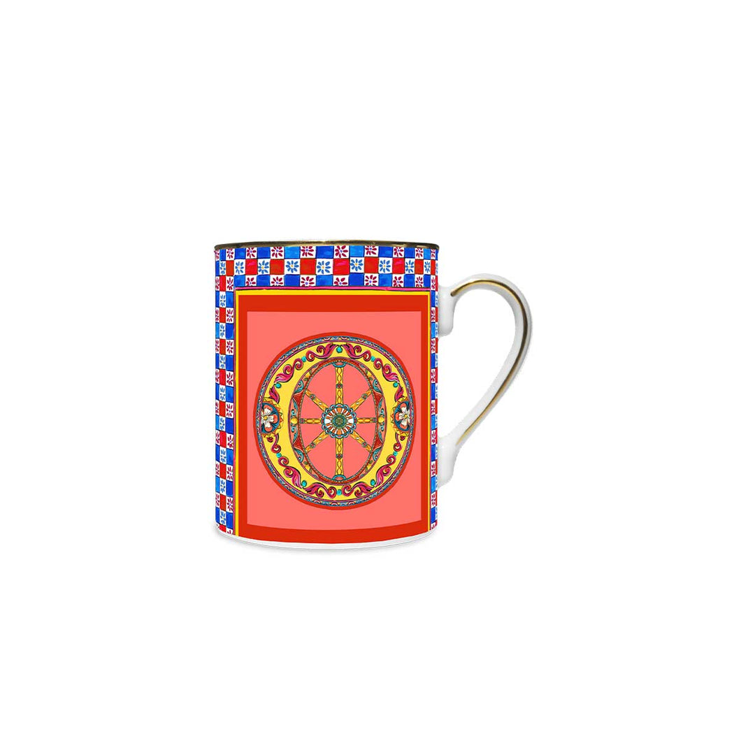 Orlando Store™ - Mug in porcellana Ortigia '' O ''