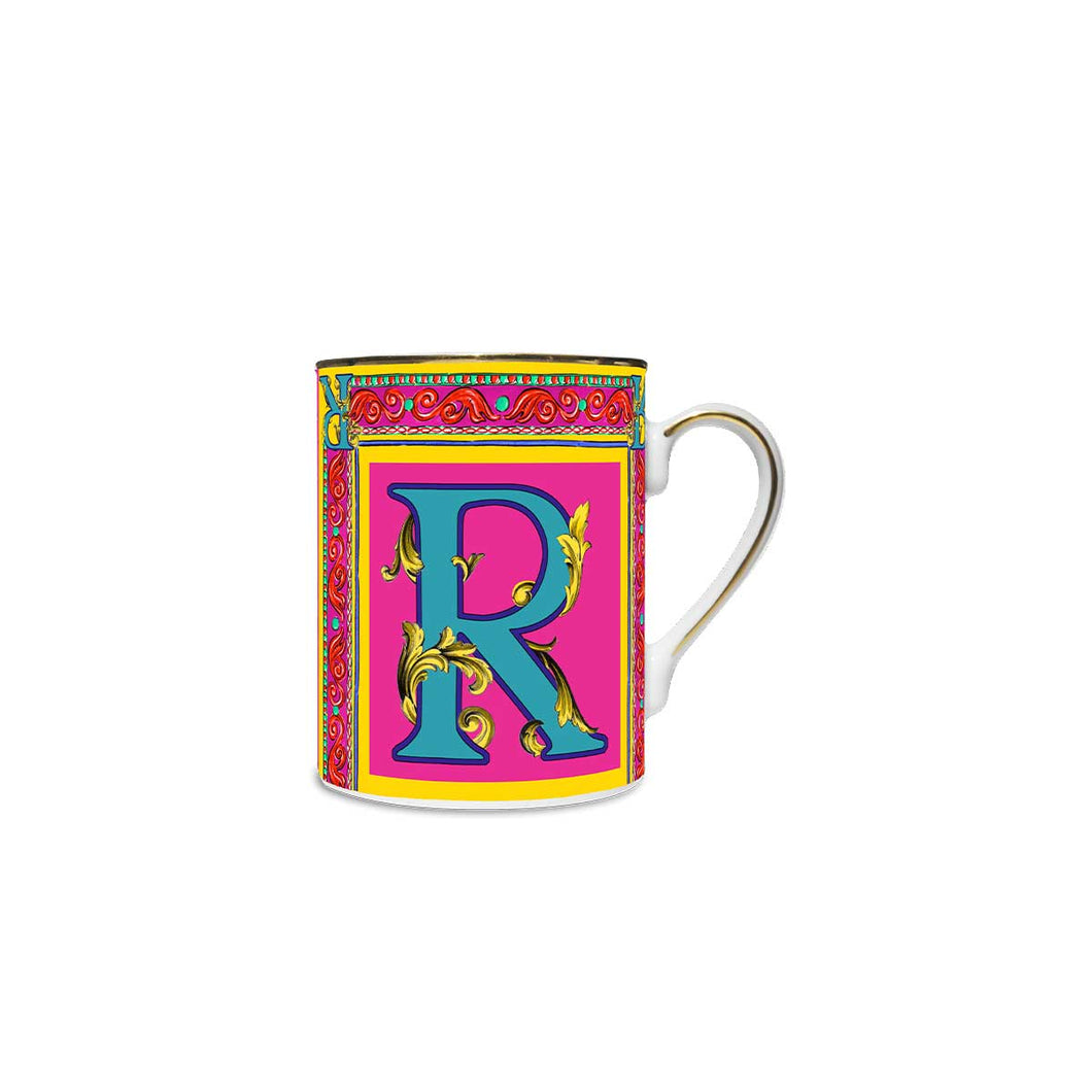Orlando Store™ - Mug in porcellana Ortigia '' R ''