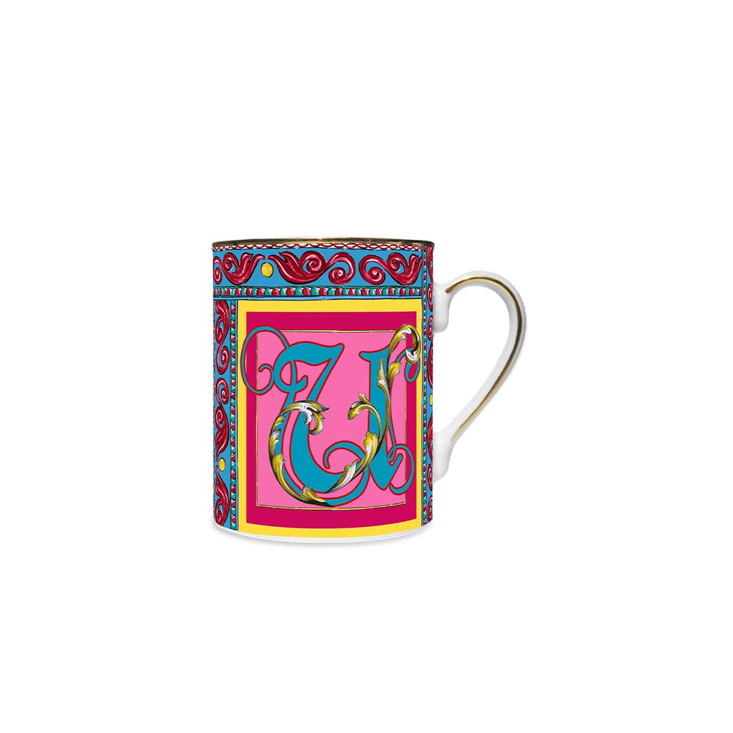 Orlando Store™ - Mug in porcellana Ortigia '' U ''