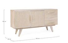 Carica l&#39;immagine nel visualizzatore di Gallery, Orlando Store™ - Credenza Sahana 2 ante 3 cassetti
