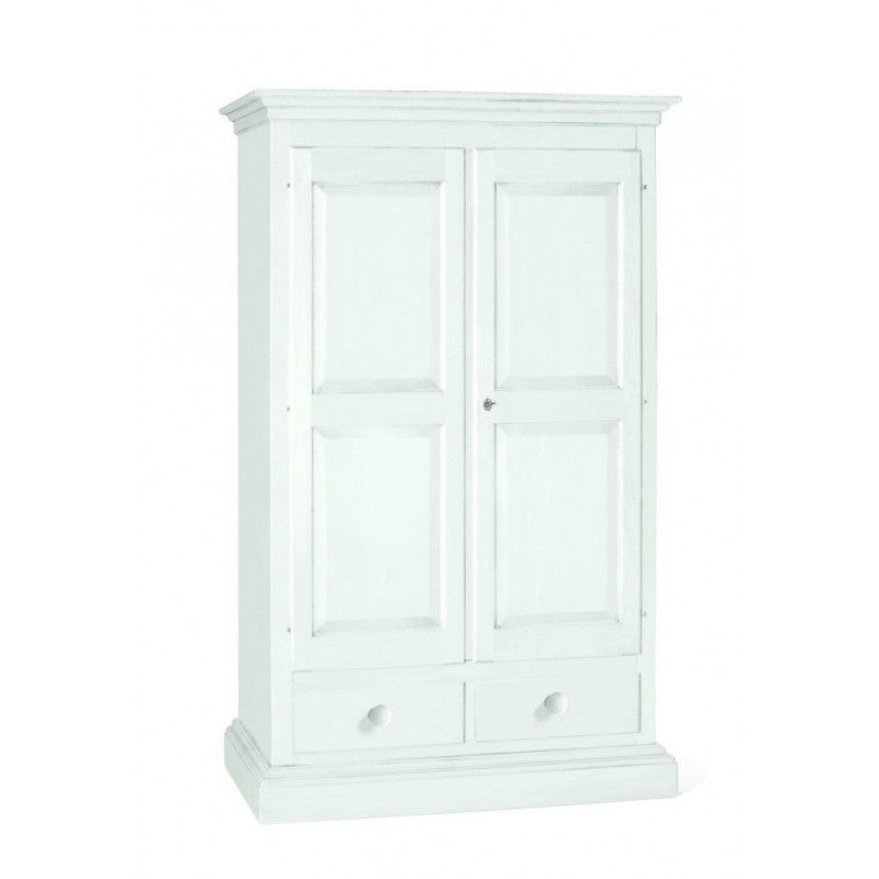 Orlando Store™ - 2 Door 2 Drawer Wardrobe White