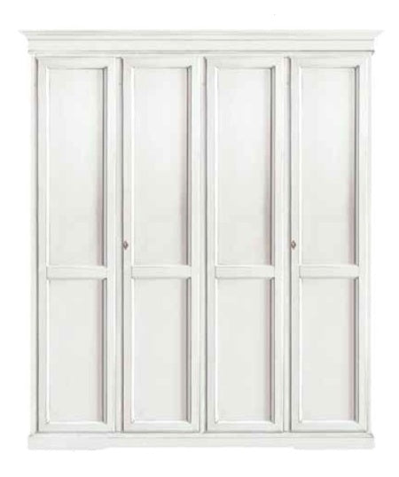 Orlando Store™ - White Wardrobe 4 Doors Art. 1474