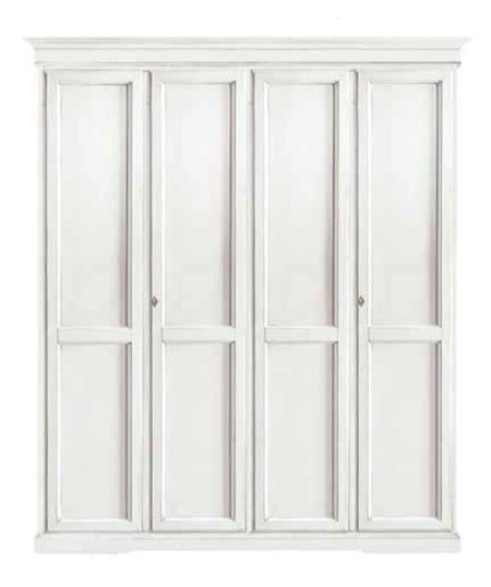 Orlando Store™ - White Wardrobe 4 Doors Art. 1474