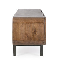 Carica l&#39;immagine nel visualizzatore di Gallery, Orlando Store™ - Mobile Porta TV 3 ante 2 cassetti Orissa Naturale
