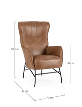 Load image into Gallery viewer, Orlando Store™ - Poltrona Nasira Marrone
