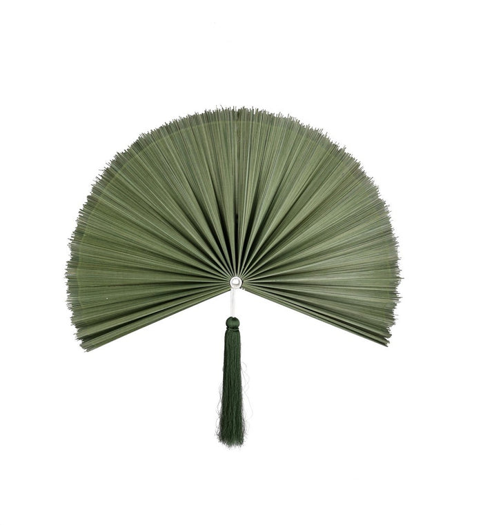 Orlando Store™ - Ventaglio Decorativo Nanka Verde 39X81