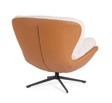 Load image into Gallery viewer, Orlando Store™ - Poltrona Adinda Ghiaccio/Cuoio

