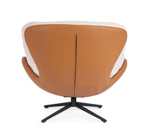 Load image into Gallery viewer, Orlando Store™ - Poltrona Adinda Ghiaccio/Cuoio
