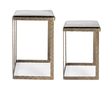 Load image into Gallery viewer, Orlando Store™ - SET2 Tavolino Zayra Rettangolare Ottone
