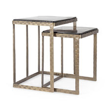 Load image into Gallery viewer, Orlando Store™ - SET2 Tavolino Zayra Rettangolare Ottone
