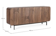 Carica l&#39;immagine nel visualizzatore di Gallery, Orlando Store™ - Credenza 4 ante Orissa Naturale
