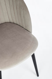 Orlando Store™ - Sedia Queen Velvet Tortora