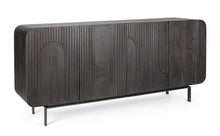 Carica l&#39;immagine nel visualizzatore di Gallery, Orlando Store™ - Credenza 4 ante Orissa Nera
