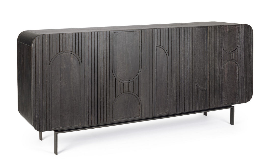 Orlando Store™ - Credenza 4 ante Orissa Nera
