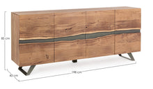 Carica l&#39;immagine nel visualizzatore di Gallery, Orlando Store™ - Credenza 4 ante Aron
