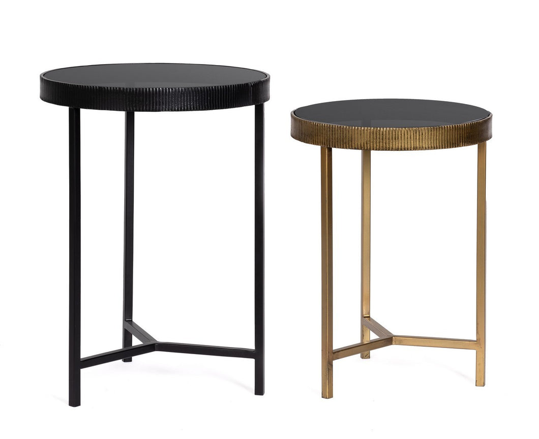 Orlando Store™ - SET2 Yamir Tall Round Coffee Table