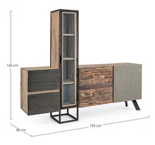 Carica l&#39;immagine nel visualizzatore di Gallery, Orlando Store™ - Credenza Manchester 2 ante - 3 cassetti
