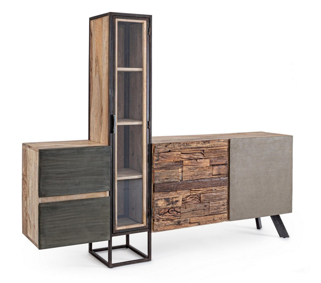 Orlando Store™ - Credenza Manchester 2 ante - 3 cassetti