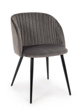 Carica l&#39;immagine nel visualizzatore di Gallery, Orlando Store™ - Sedia Queen Velvet Grigio Cadetto
