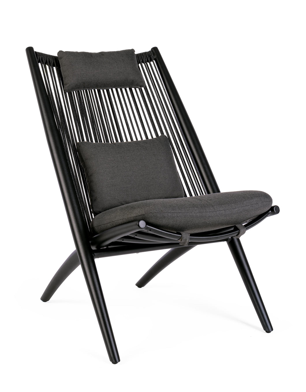 Orlando Store™ - Aloha Black Lounge Armchair