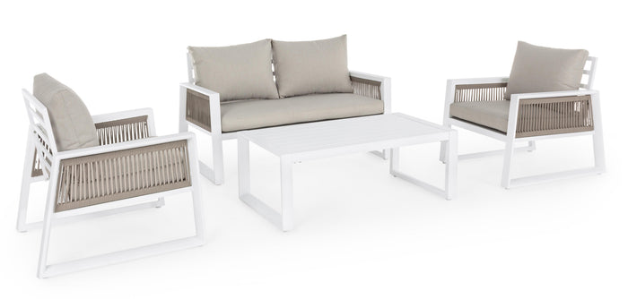 Orlando Store™ -  SET4 Salotto Captiva Bianco LH30