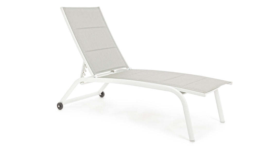 Orlando Store™ - Lettino con Ruote Cleopas Bianco ZH10