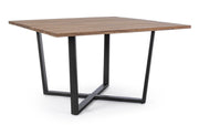 Orlando Store™ - Helsinki Table Anthracite-Natural 130X130 - FSC