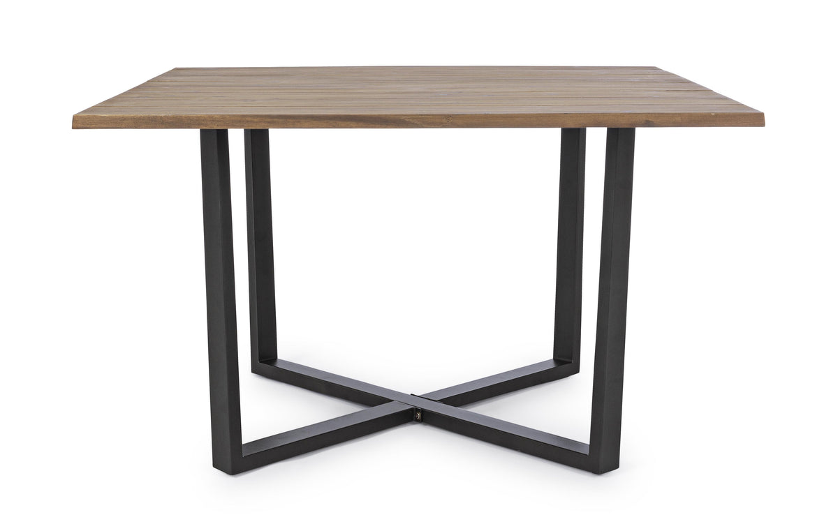 Orlando Store™ - Helsinki Table Anthracite-Natural 130X130 - FSC