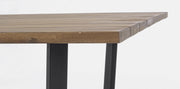 Orlando Store™ - Helsinki Table Anthracite-Natural 130X130 - FSC