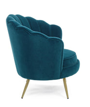 Carica l&#39;immagine nel visualizzatore di Gallery, Orlando Store™ - Poltrona Giliola Blu Pavone
