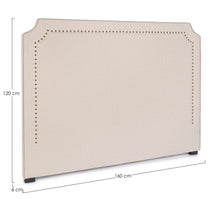 Carica l&#39;immagine nel visualizzatore di Gallery, Orlando Store™ - Testiera Letto Zenda Naturale 160
