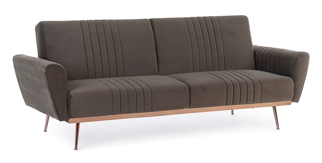Orlando Store™ - Divano Letto Johnny Velluto Visone