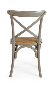 Orlando Store™ - Cross Chair Dark Grey