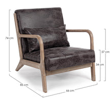 Carica l&#39;immagine nel visualizzatore di Gallery, Orlando Store™ - Poltrona Ancilla Dark
