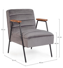 Load image into Gallery viewer, Orlando Store™ - DARK GRAY OCTAV ARMCHAIR
