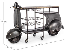 Carica l&#39;immagine nel visualizzatore di Gallery, Orlando Store™ - Consolle Bar Vespa Replica
