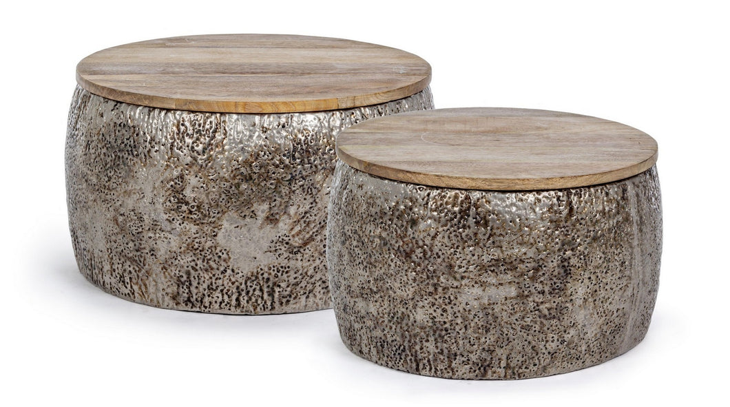Orlando Store™ - SET2 Tavolino Kalindi Wood
